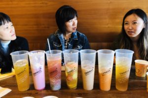 Boba tasting