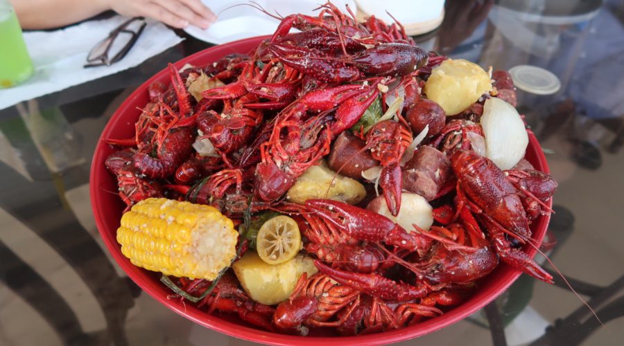 Homemade Crawfish Boil